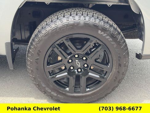 Certified 2025 Chevrolet Silverado 1500 Custom w/ Turbomax Blackout Package AWD/4WD image 25