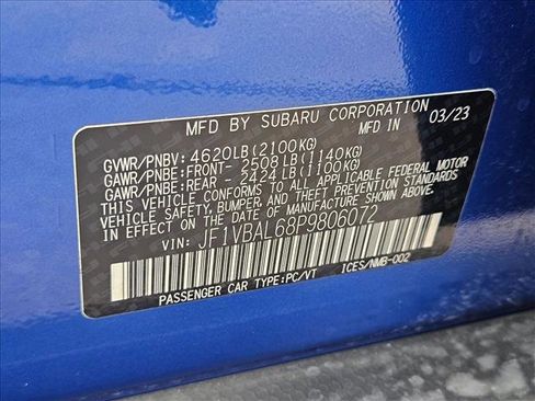 Used 2023 Subaru WRX Limited AWD/4WD image 26