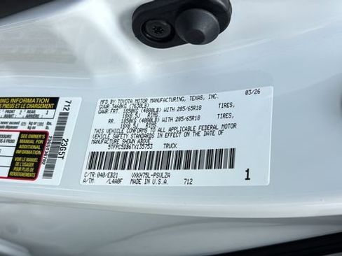 New 2026 Toyota Tundra TRD Pro AWD/4WD image 37