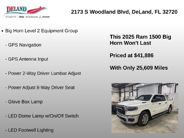 Used 2025 RAM 1500 Big Horn AWD/4WD image 18