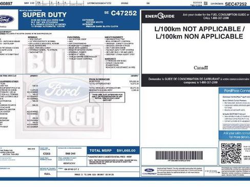 Certified 2025 Ford F350 XLT w/ FX4 Off-Road Package AWD/4WD image 35