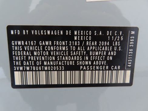 New 2026 Volkswagen Jetta SE FWD image 29