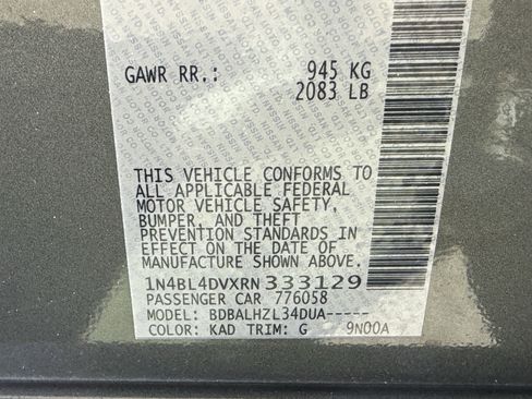 Used 2024 Nissan Altima 2.5 SV image 33