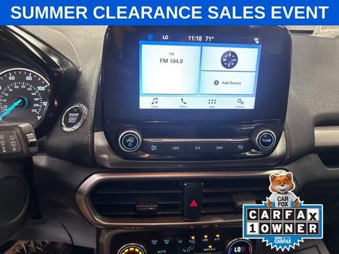 Used 2018 Ford EcoSport SE AWD/4WD image 11