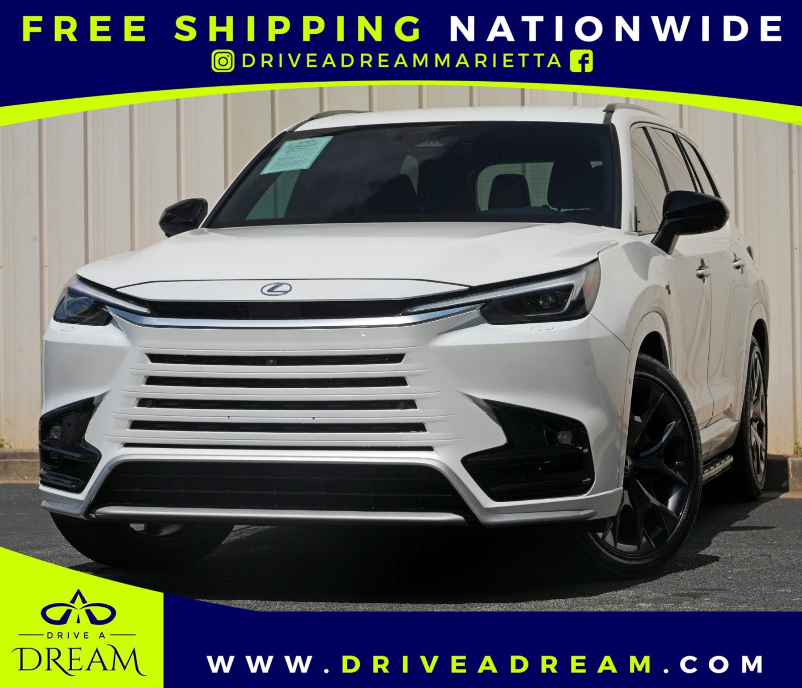 Used 2025 Lexus TX 500h AWD w/ Technology Package image 1