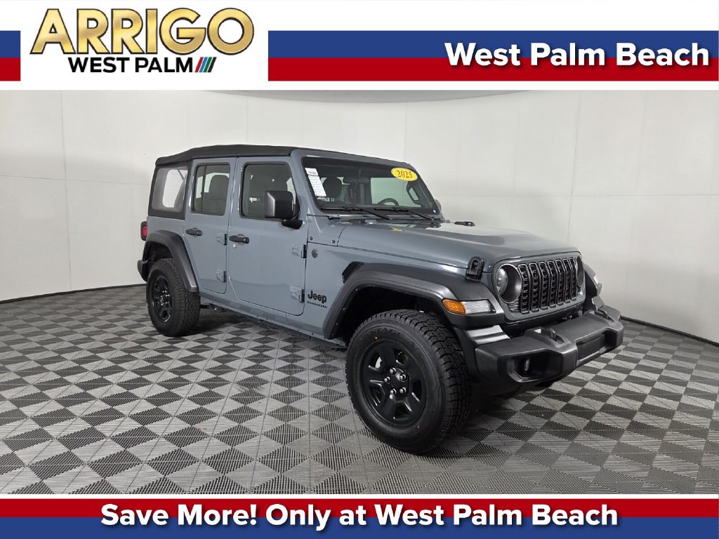 Used 2025 Jeep Wrangler Unlimited Sport AWD/4WD image 1