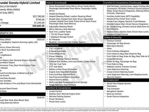 Used 2025 Hyundai Sonata Limited image 35