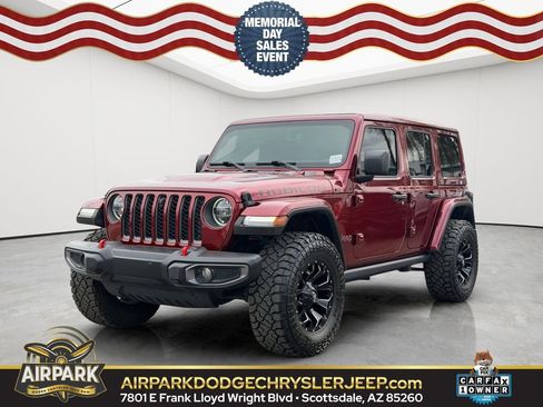 Used 2021 Jeep Wrangler Unlimited Rubicon AWD/4WD image 1