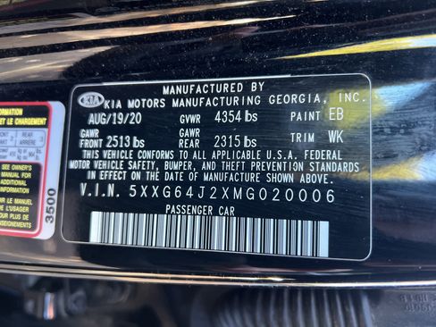 Used 2021 Kia K5 GT-Line image 14