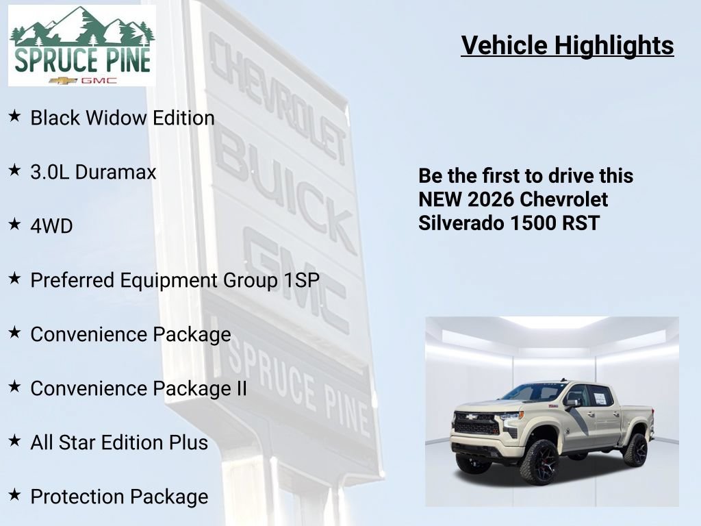 New 2026 Chevrolet Silverado 1500 RST AWD/4WD image 5