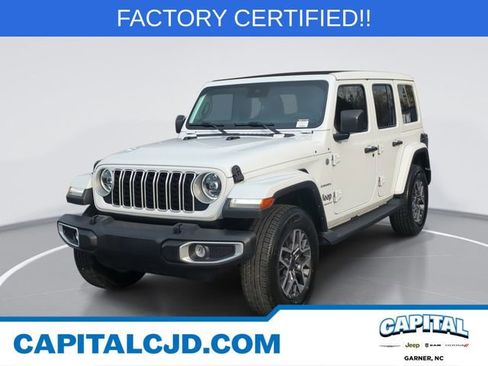 Certified 2024 Jeep Wrangler Unlimited Sahara image 1