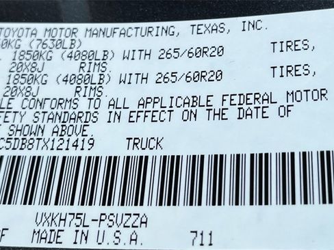 New 2026 Toyota Tundra 1794 Edition image 27