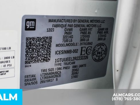 Used 2024 GMC Sierra 1500 AT4 w/ AT4 Preferred Package image 41