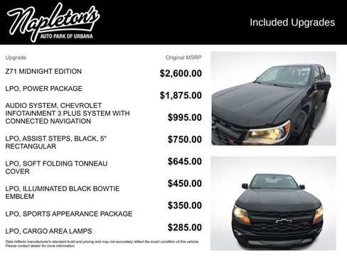 Used 2022 Chevrolet Colorado Z71 w/ Z71 Midnight Edition image 2