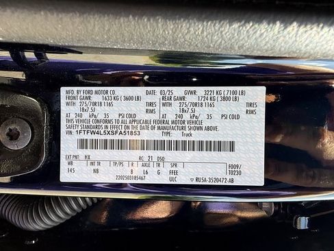 Used 2025 Ford F150 Tremor w/ Equipment Group 402A High AWD/4WD image 39