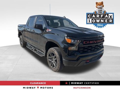 Used 2023 Chevrolet Silverado 1500 Custom Trail Boss AWD/4WD image 1