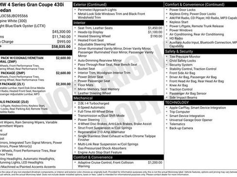 Used 2018 BMW 430i Gran Coupe xDrive image 42