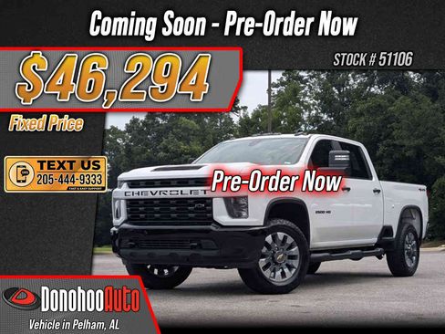 Used 2023 Chevrolet Silverado 2500 Custom w/ Custom Value Package AWD/4WD image 1