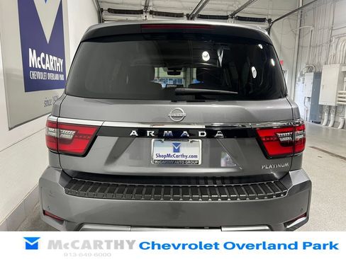 Used 2023 Nissan Armada Platinum w/ Captain's Chairs Package AWD/4WD image 6