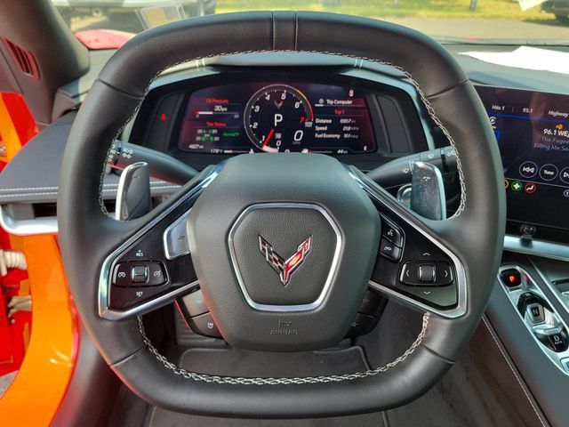 Certified 2021 Chevrolet Corvette Stingray Coupe w/ Chrome Exterior Badge Package RWD image 21