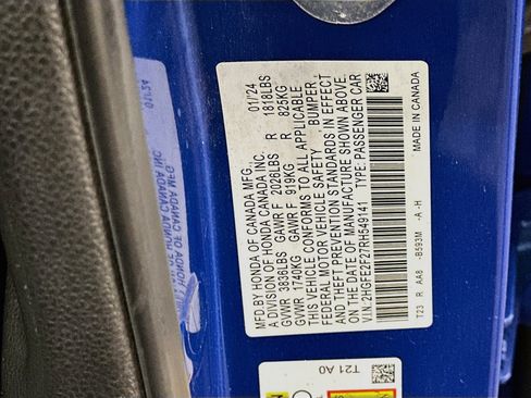 Used 2024 Honda Civic LX image 12