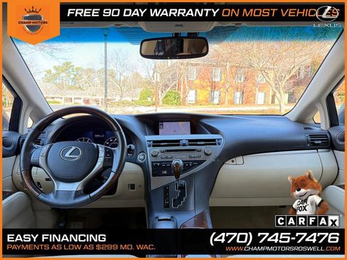 Used 2013 Lexus RX 350 FWD w/ Navigation Pkg image 2