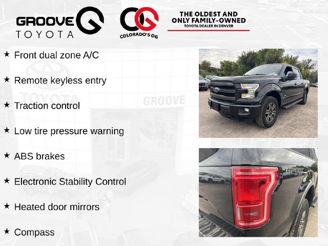 Used 2015 Ford F150 Lariat AWD/4WD image 4