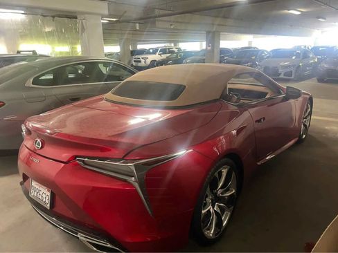 Used 2021 Lexus LC 500 Convertible w/ Touring Package RWD image 2