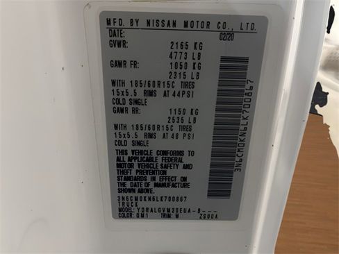 Used 2020 Nissan NV200 SV image 22