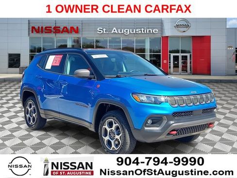 Used 2022 Jeep Compass Trailhawk AWD/4WD image 1