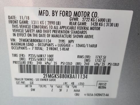 Used 2019 Ford Flex SE image 40