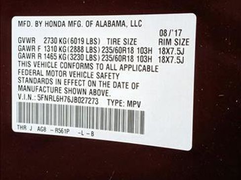 Used 2018 Honda Odyssey EX-L image 25