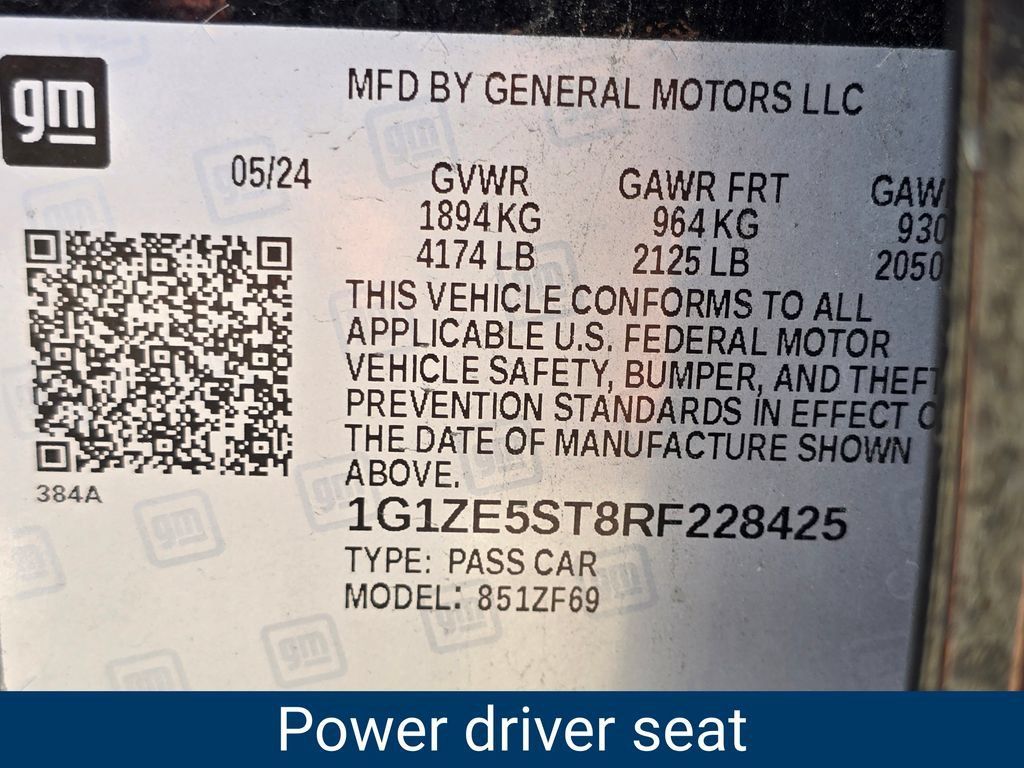 Certified 2024 Chevrolet Malibu LT FWD image 10