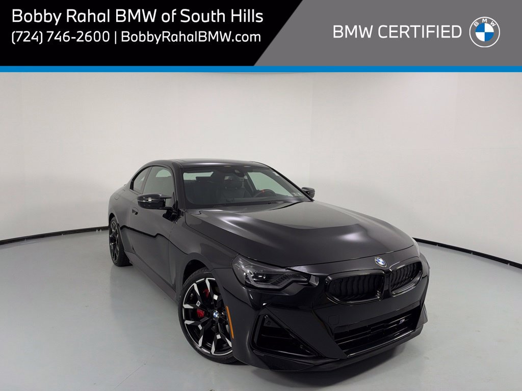 Certified 2025 BMW M240i xDrive Coupe w/ Premium Package AWD/4WD image 1