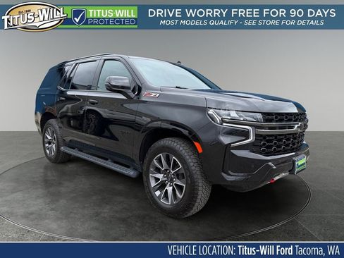 Used 2021 Chevrolet Tahoe Z71 w/ Z71 Signature Package AWD/4WD image 1