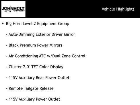 Used 2025 RAM 1500 Big Horn AWD/4WD image 17