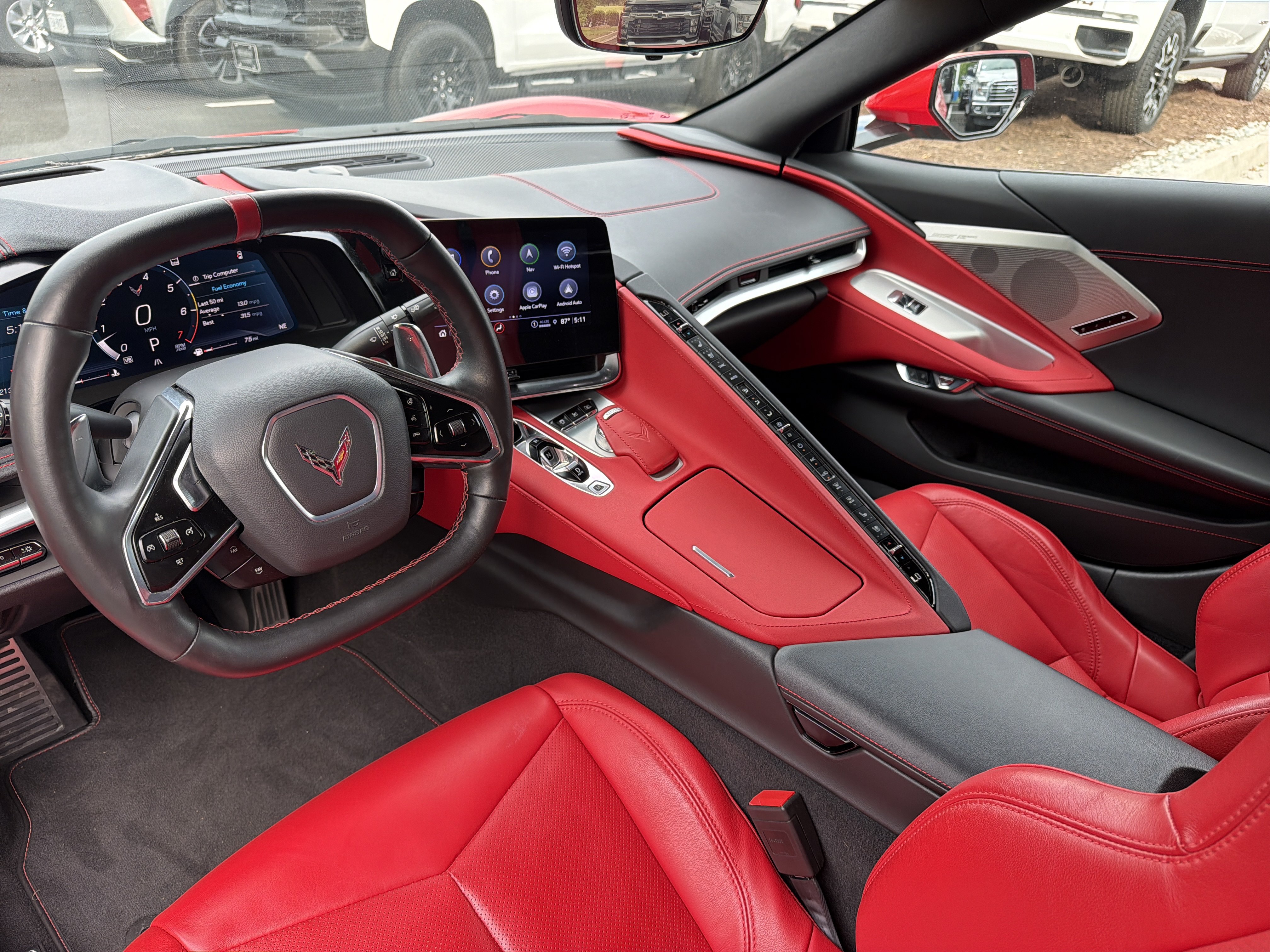 Used 2021 Chevrolet Corvette Stingray Preferred Cpe w/ Z51 Performance Package RWD image 30