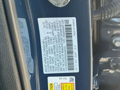 Certified 2025 Honda Civic Sport Touring image 22