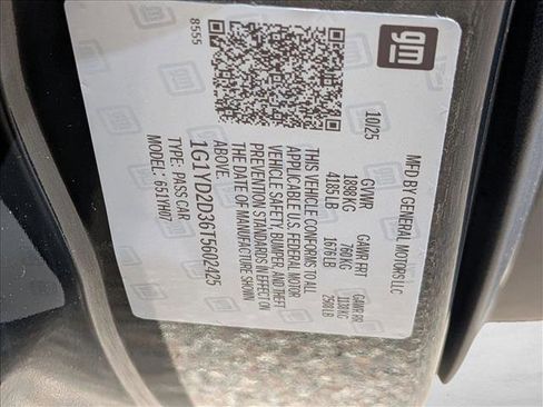 New 2026 Chevrolet Corvette Z06 image 16