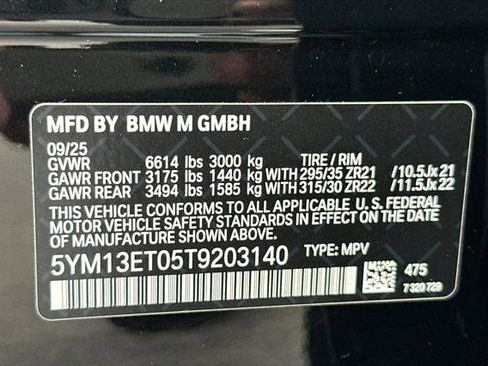 New 2026 BMW X5 M Competition w/ Executive Package image 28