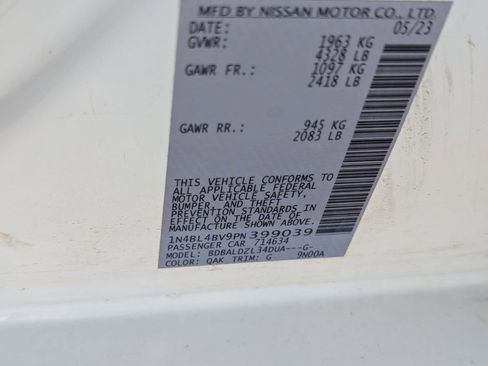 Certified 2023 Nissan Altima 2.5 S image 30