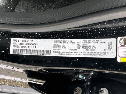 Used 2022 RAM 1500 Limited w/ Night Edition image 35