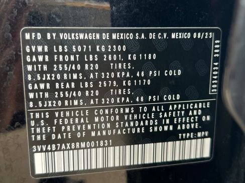 Used 2024 Volkswagen Tiguan SEL R-Line AWD/4WD image 41