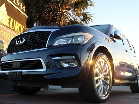 Used 2015 INFINITI QX80 2WD w/ Deluxe Technology Package image 1