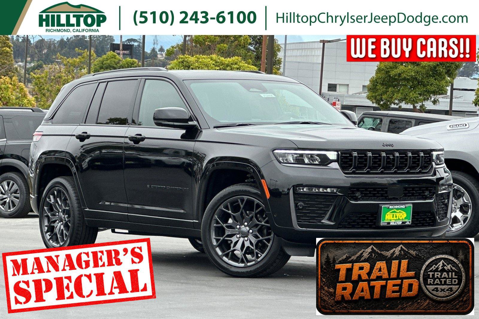 New 2026 Jeep Grand Cherokee Summit w/ Obsidian Package AWD/4WD image 1