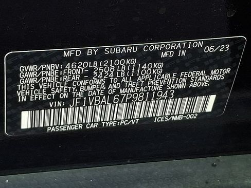 Used 2023 Subaru WRX Limited AWD/4WD image 28