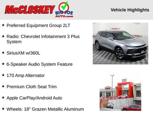 Used 2023 Chevrolet Blazer LT image 3