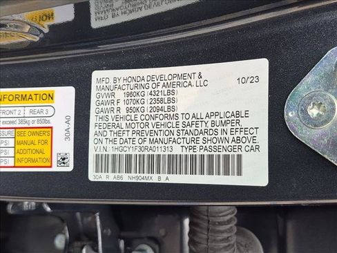 Used 2024 Honda Accord EX image 24