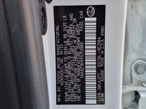 Used 2023 Lexus ES 350 w/ Premium Package FWD image 23