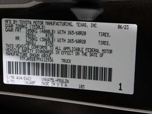 Used 2023 Toyota Tundra Limited image 46